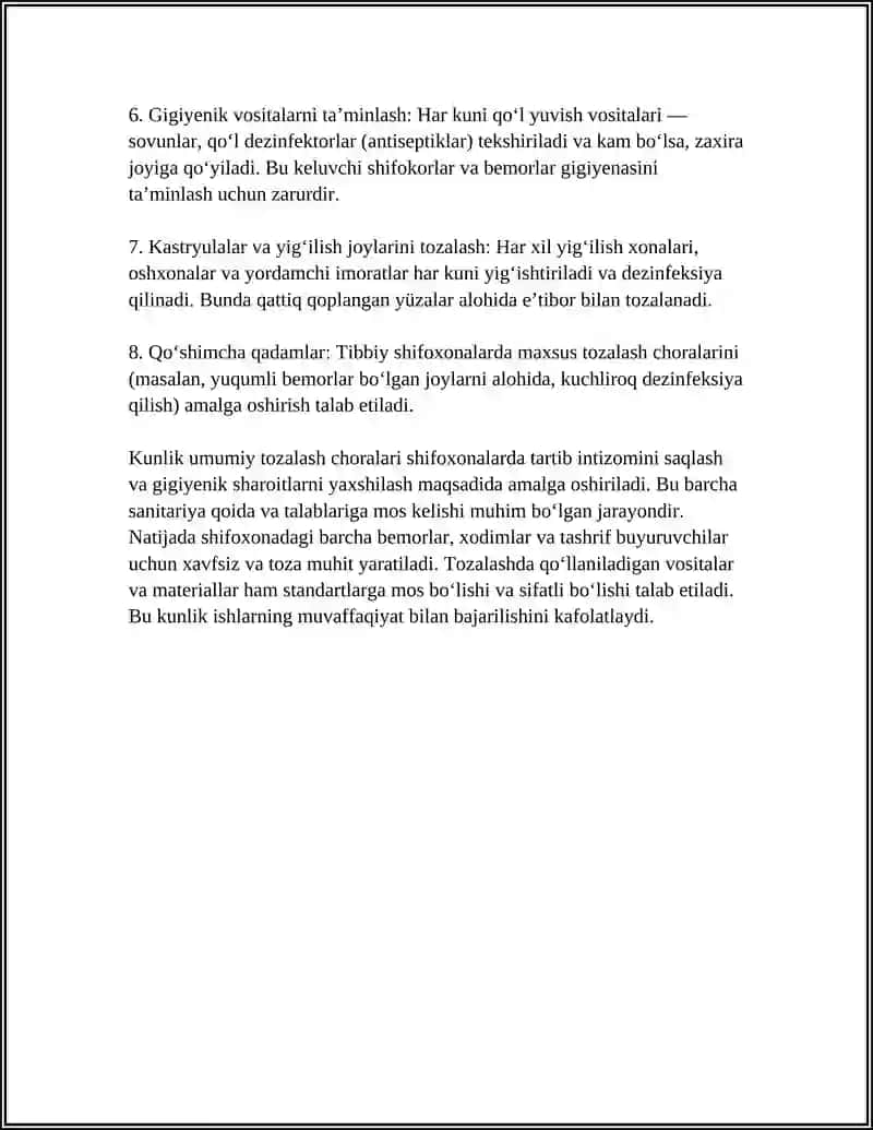 TIBBIY SHIFOXONADA INSHOATLARNI TOZALASH TURLARI 4