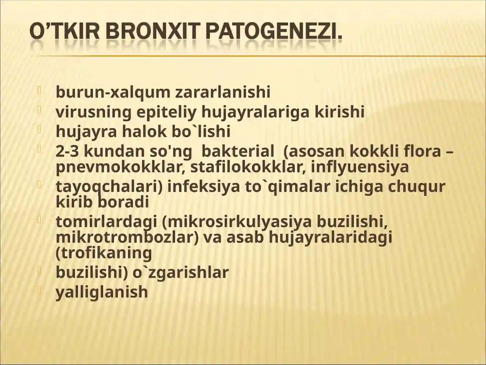O’TKIR BRONXIT | SURUNKALI BRONXIT 4