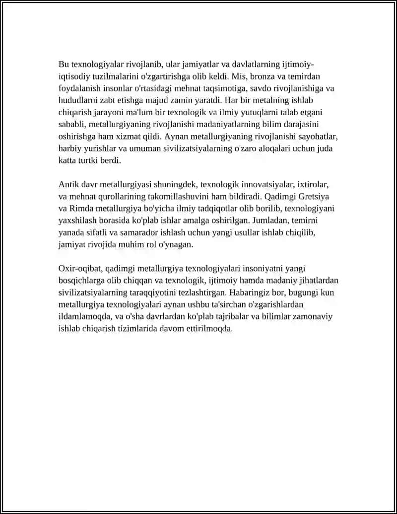 ANTIK DAVR TEXNOLOGIYALARI 4