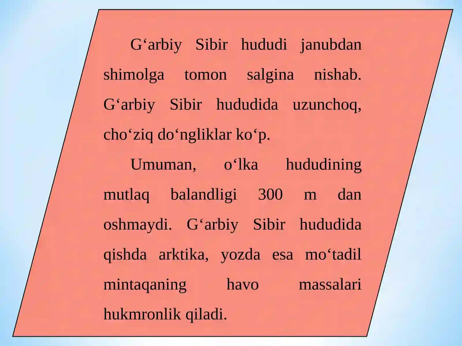 G‘arbiy va Sharqiy Sibir 4