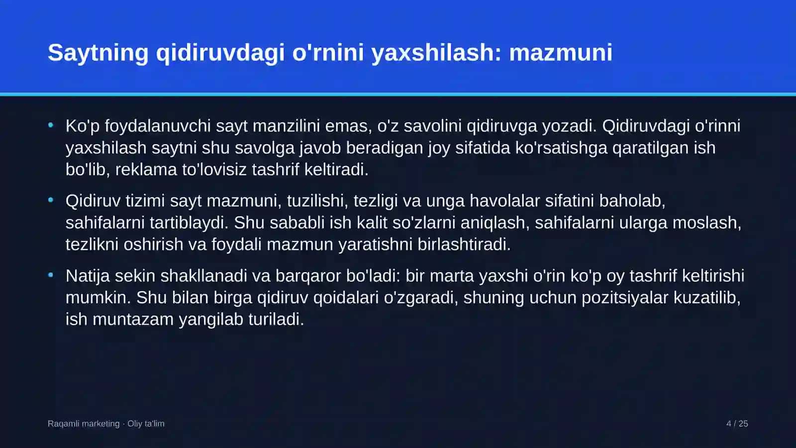 dezinfeksiya xizmatlarida saytning qidiruvdagi o'rnini yaxshilash 2674 4