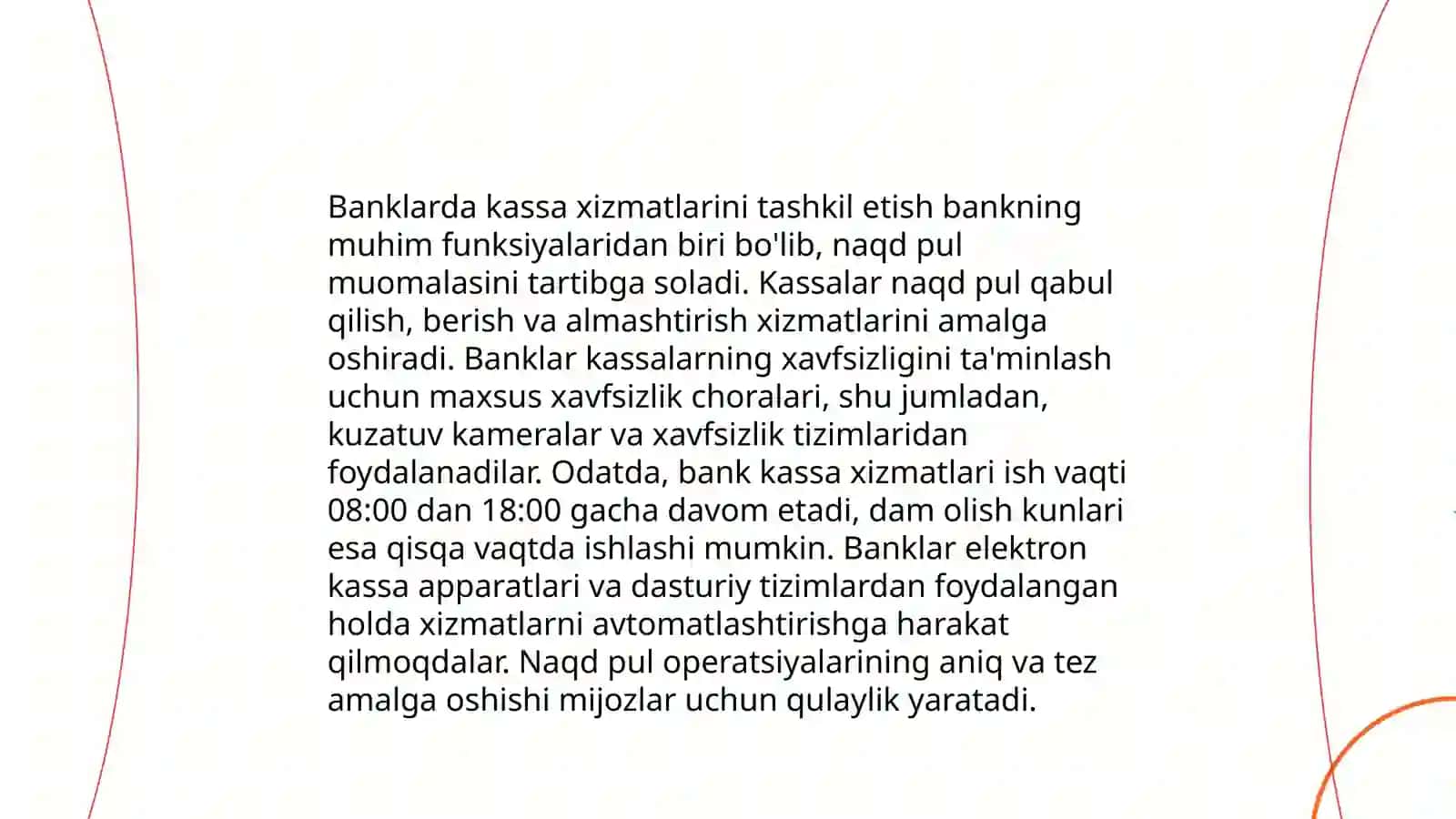 Banklarda inkassatsiya xizmatlarini tartibga solish 4