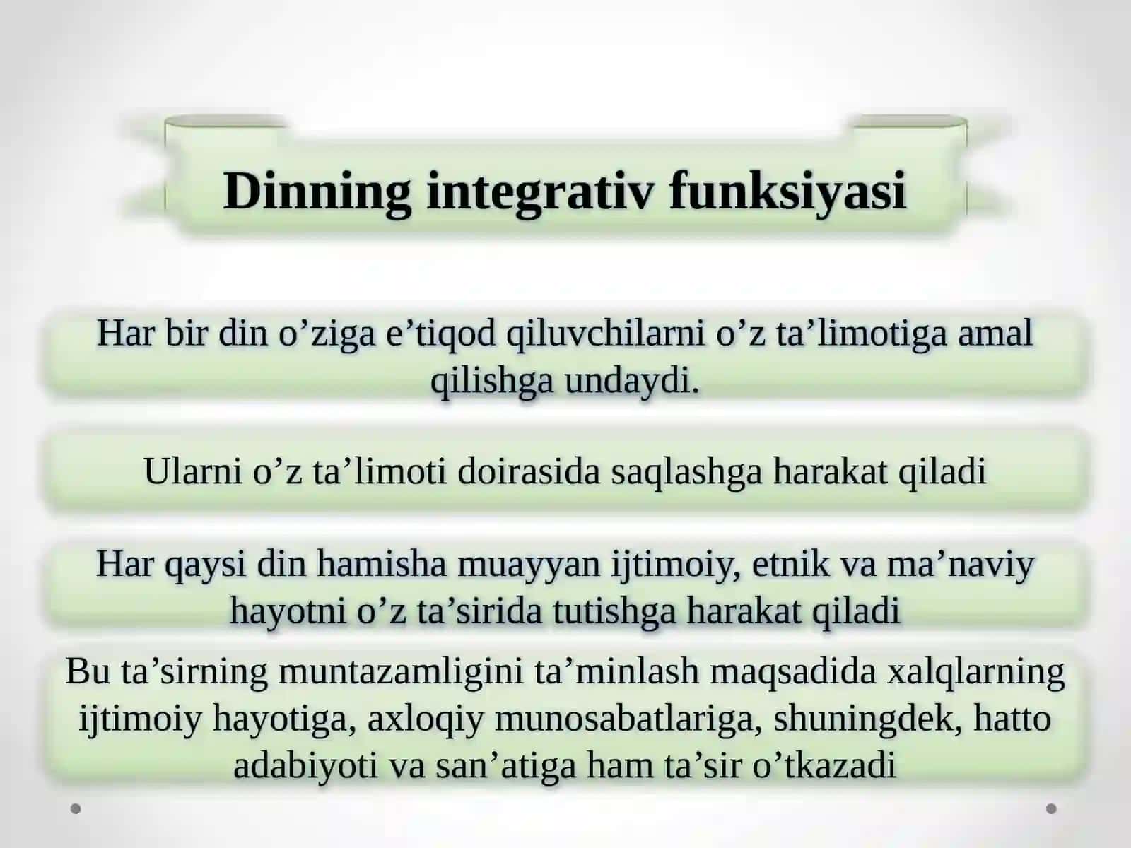 DIN VA MA’NAVIYAT 4