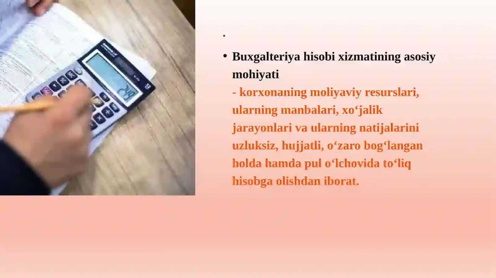 BUXGALTERIYA HISOBI XIZMATINI TASHKIL ETISH 4
