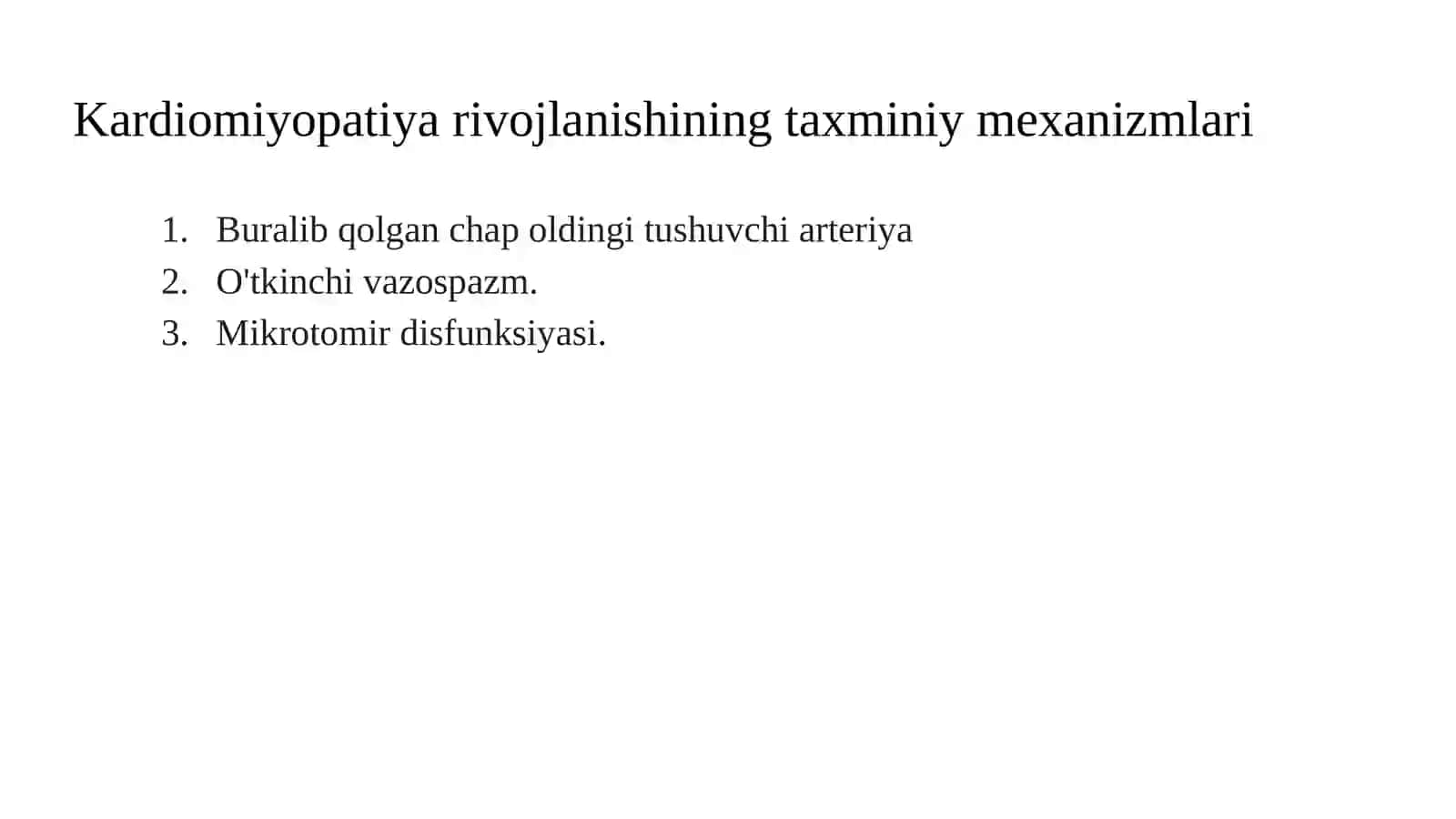 Takotsubo kardiomiopatiyasi (1-variant) 4