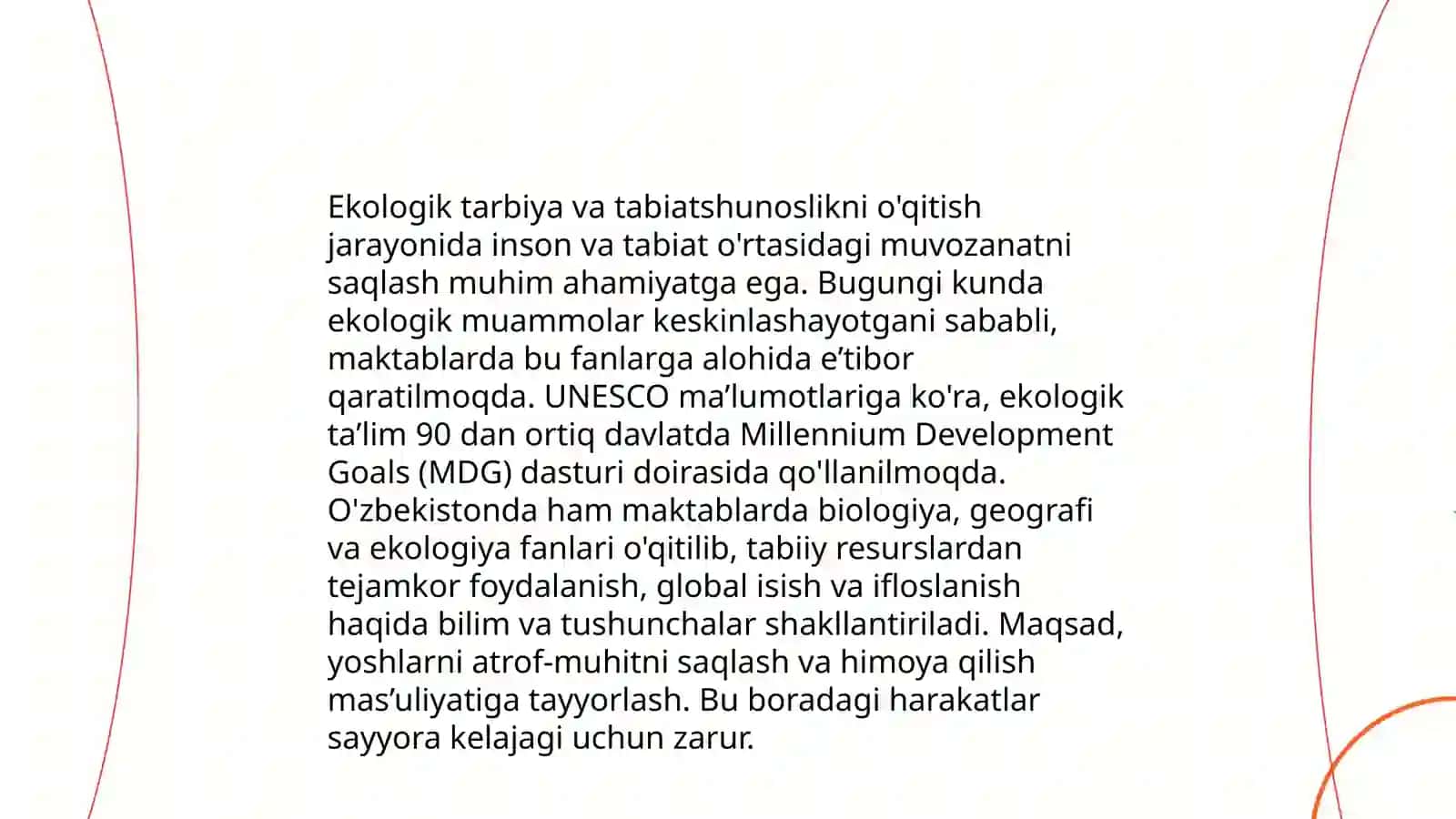 Tabiatshunoslikni o'qitishning tarbiyaviy ahamiyati 4