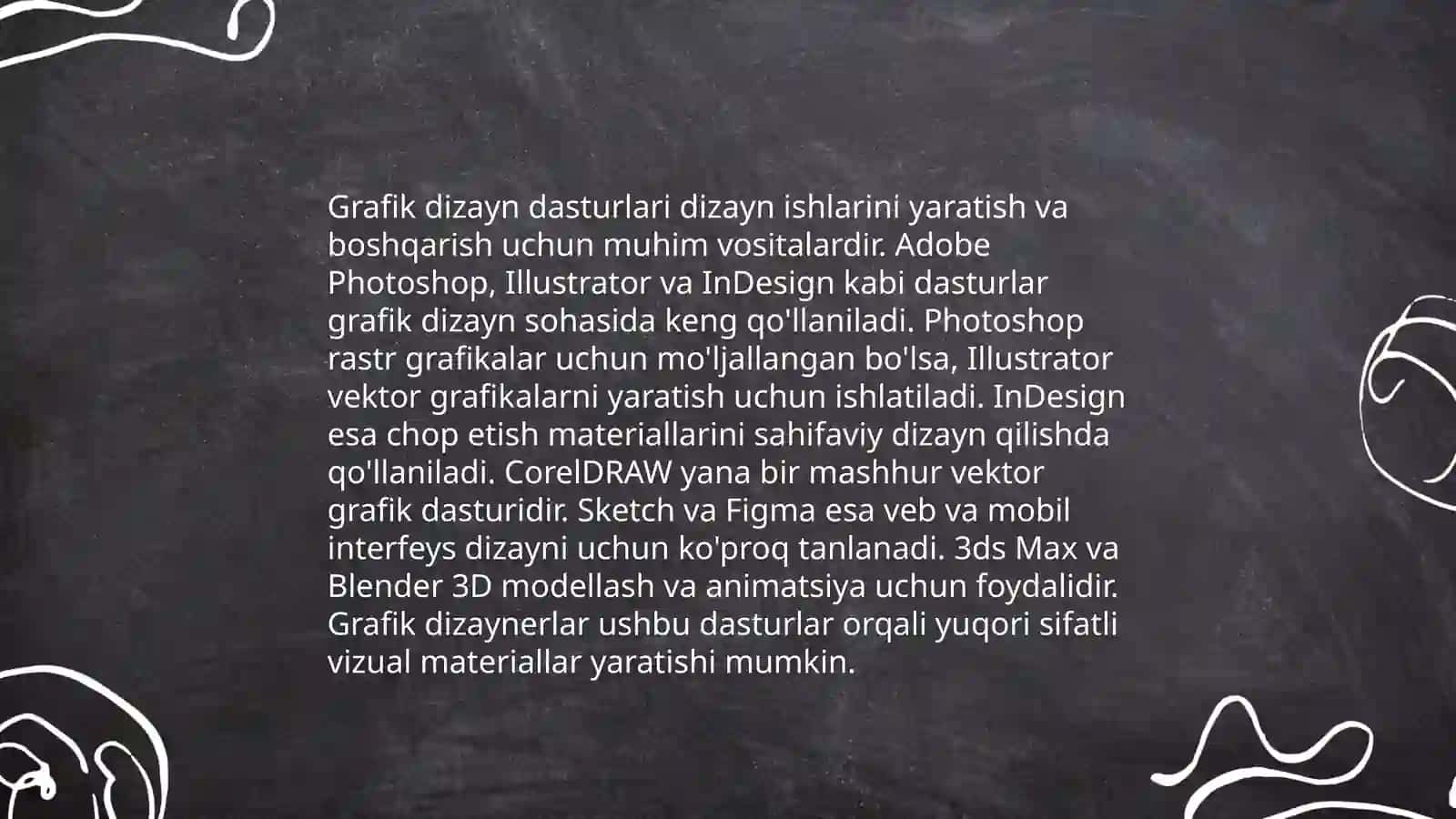 Kompyuter grafikasi asoslari 4
