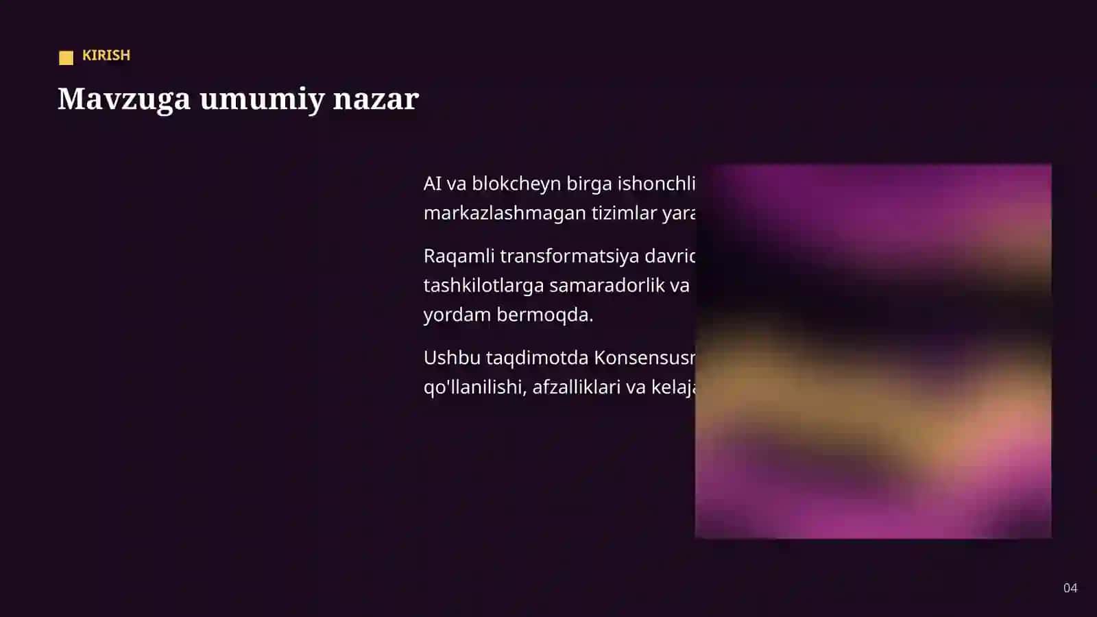 AI VA BLOKCHEYN 4