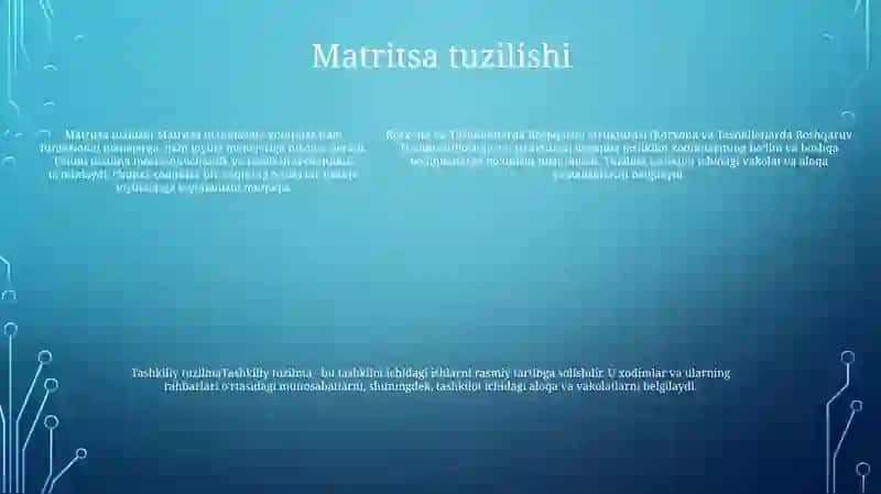 Korxona Va Tashkilotlarda Boshqaruv Strukturasi 4