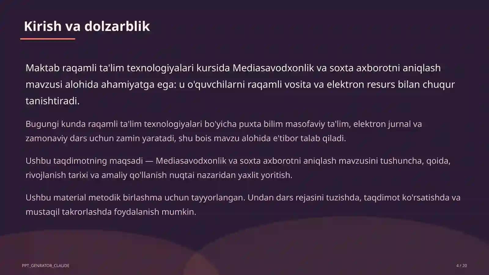 Raqamli ta'lim texnologiyalari 4