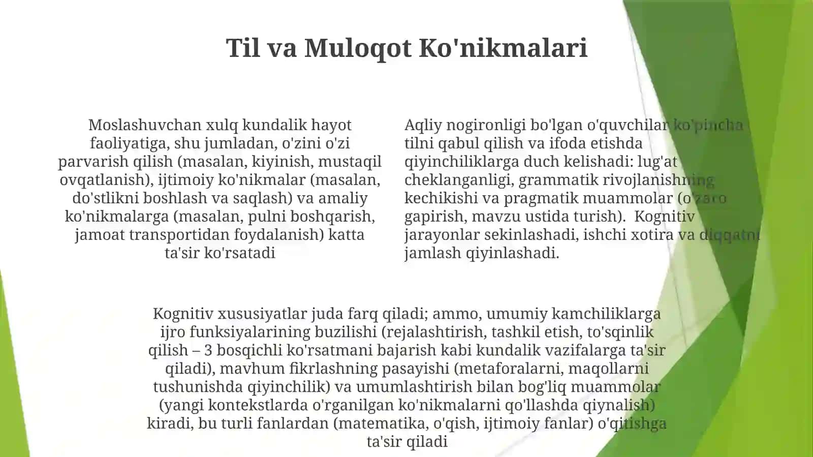 Aqlizaifoʻquvchilardiqqativaidrokningoʻzigaxosxususiyatlari 4