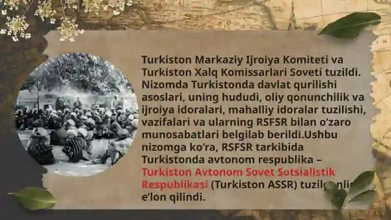 Sovet hokimiyati Rossiyaga tegishli bo‘lgan chekka o‘lkalar 4