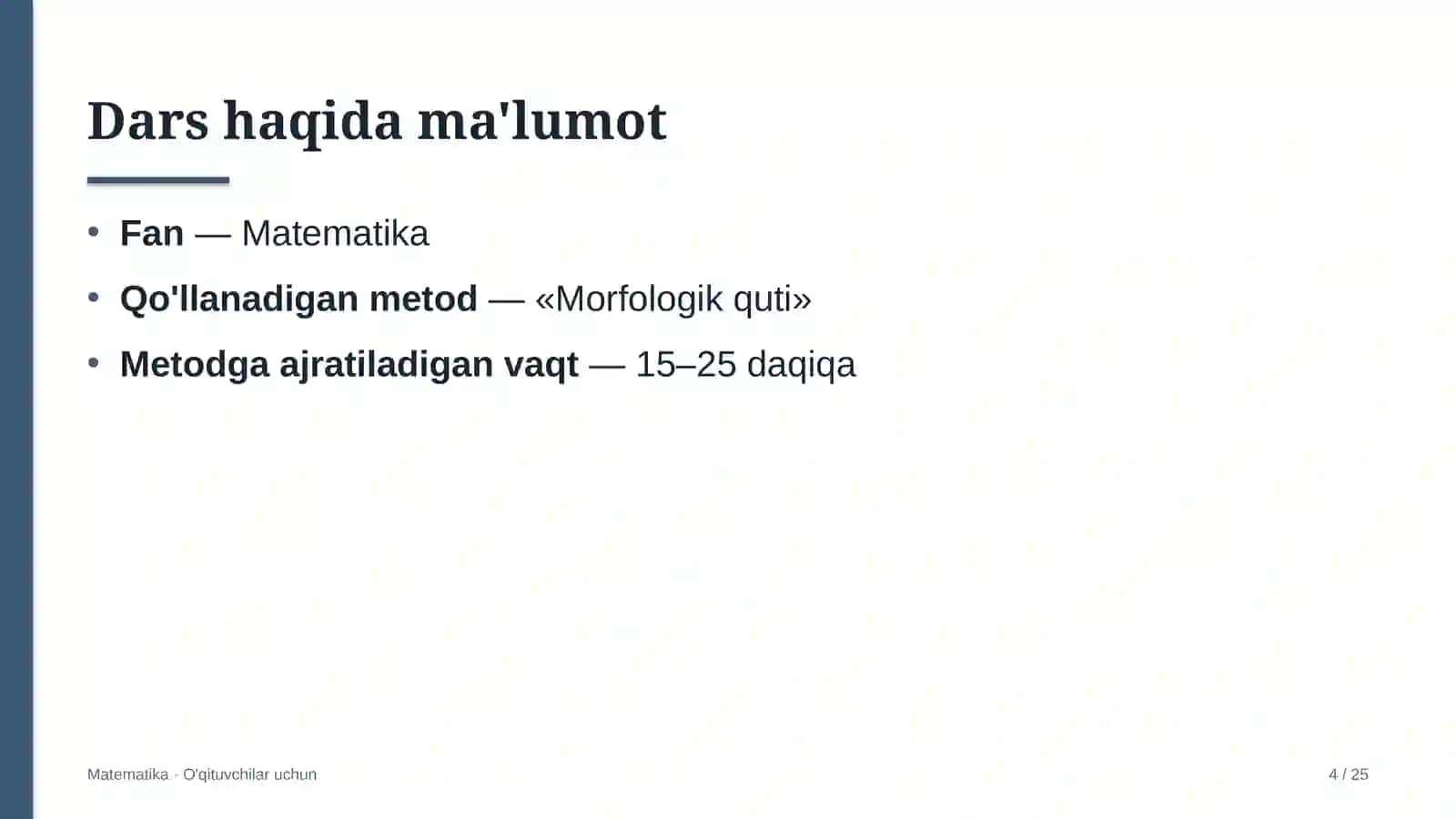 matematika darslarida morfologik quti metodidan foydalanish 3949 4