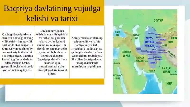Qadimgi Baqtriya davlatida ijtimoiy, iqtisodiy va madaniy hayot 4