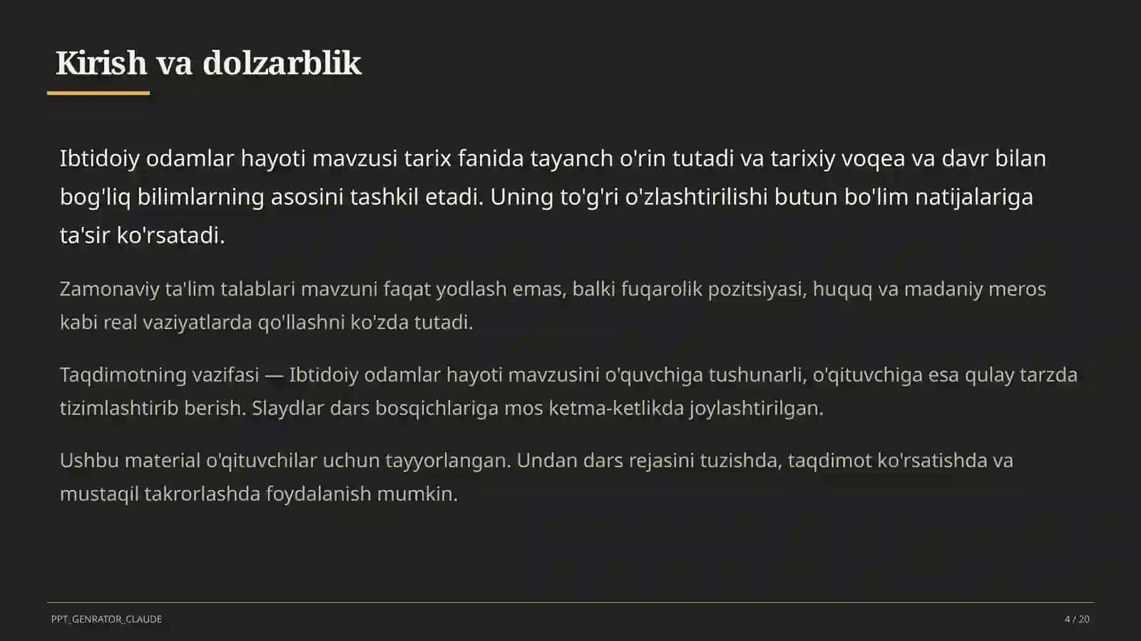 Ibtidoiy odamlar hayoti (5-sinf) 4