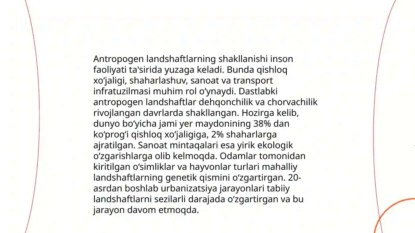 Antropogen landshaftlarni tadqiq etish uslublari 4