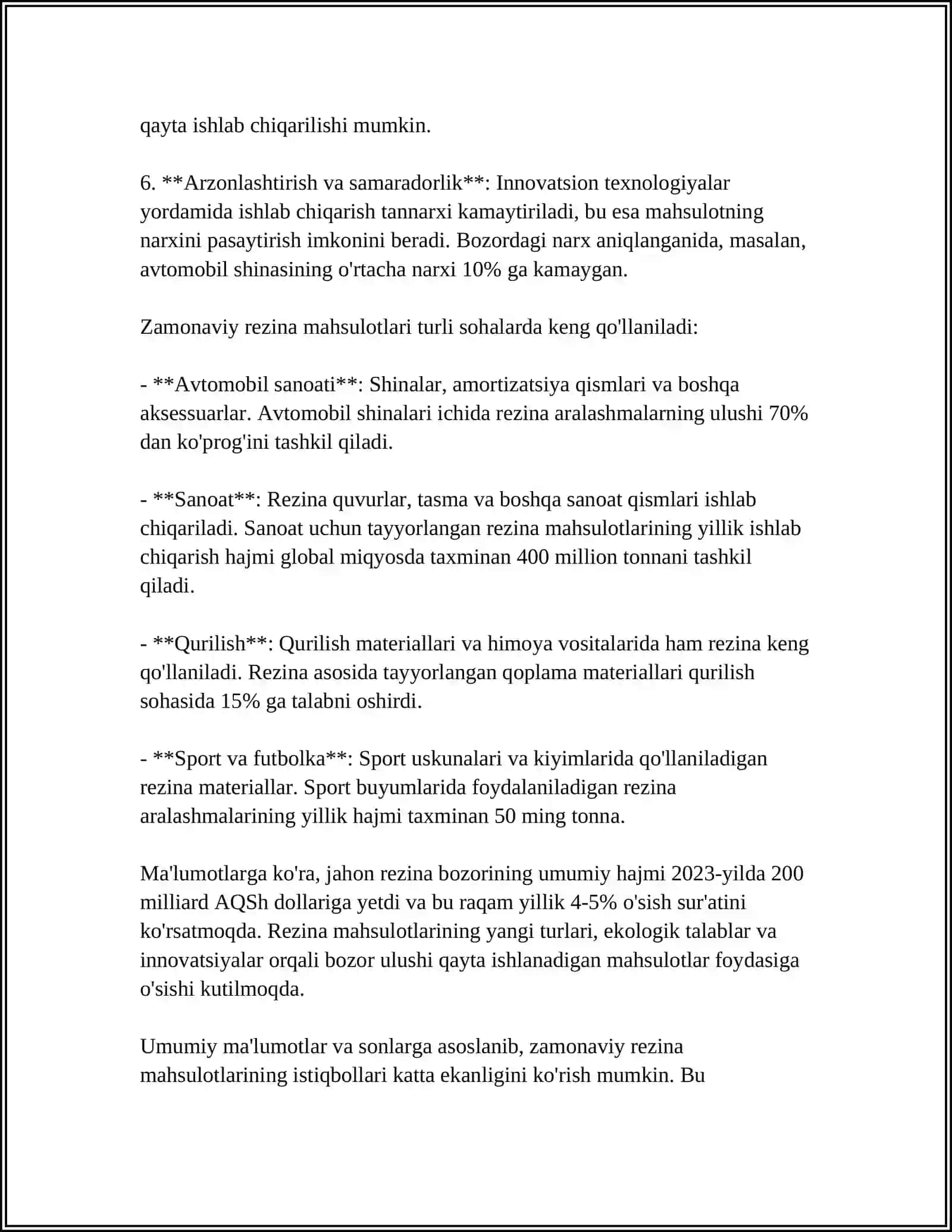 BEMORLAR PARVARISHIDA ISHLATILADIGAN YANGI ZAMONAVIY REZINA, LATEKSDAN TAYYORLANADIGAN BUYUMLAR 4