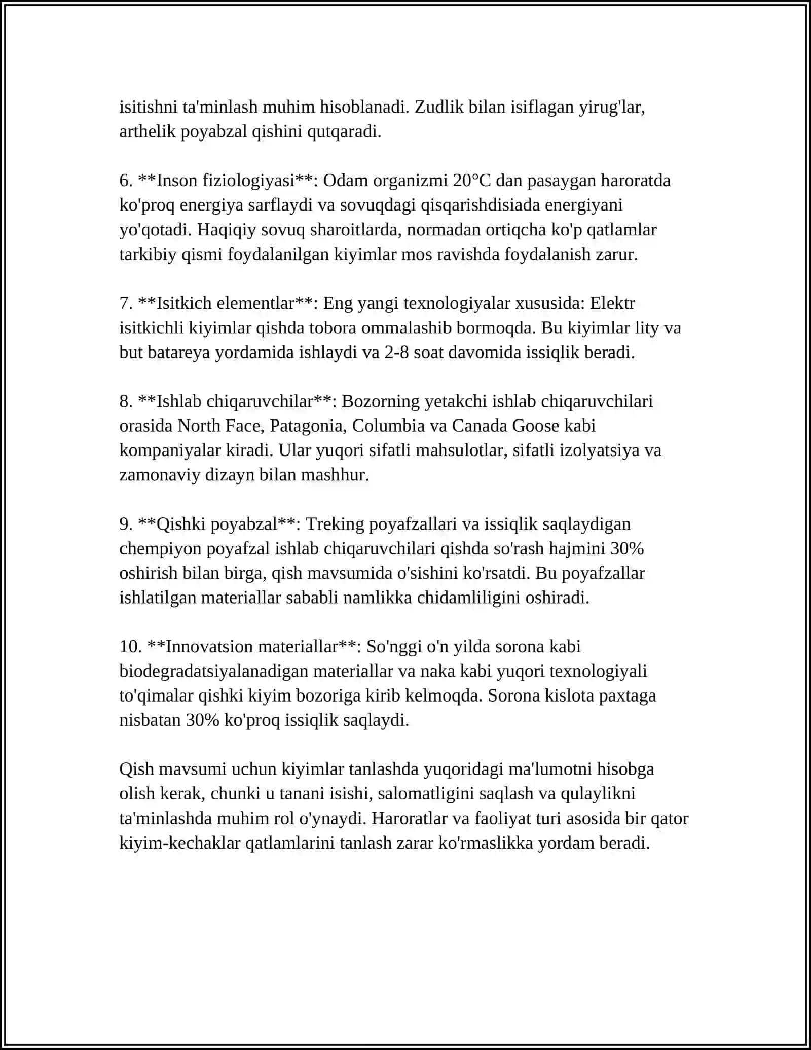 Qish mavsumida kiyimlar 4