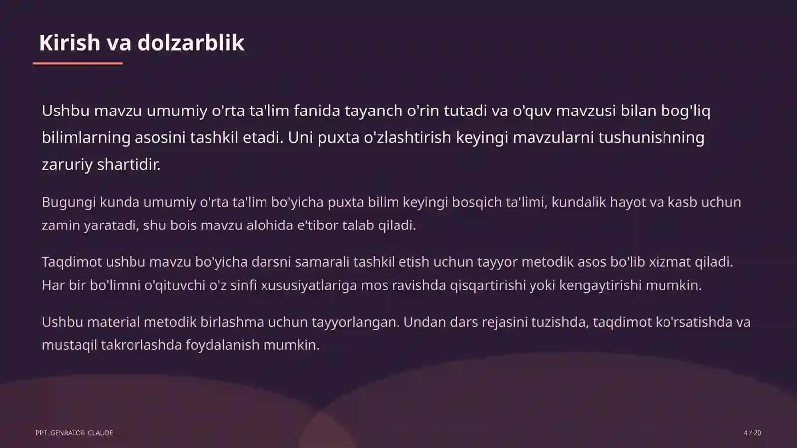 Bo'lajak o'qituvchilar uchun kasbiy sertifikatlash: bakalavr va magistrlarga toifa berish tartibi 4