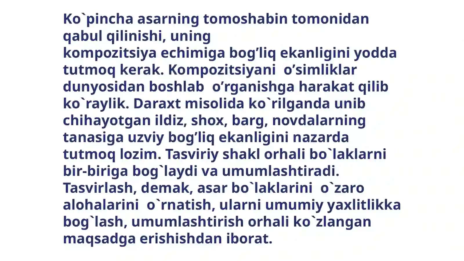 KOMPOZITSIYA  ASOSLARI 4