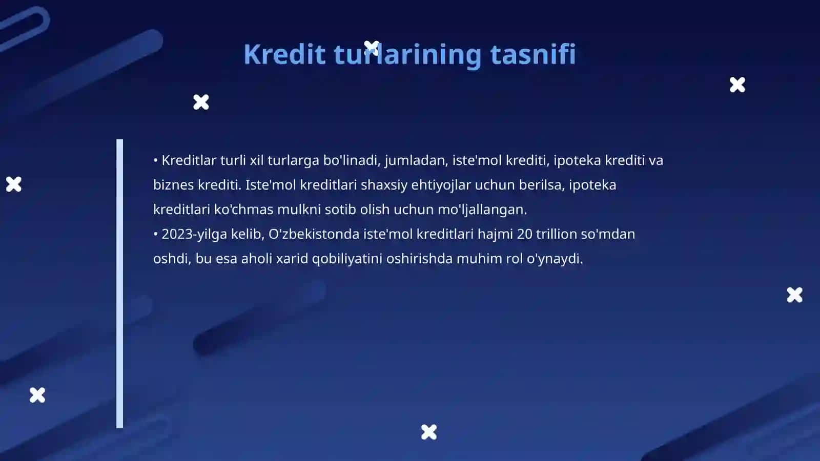 Banklarda kredit operatsiyalari hisobining tashkil etilishi 4