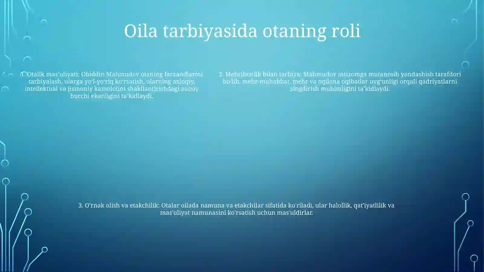 Ota Nega Farzandiga Tanbeh Beradi 4