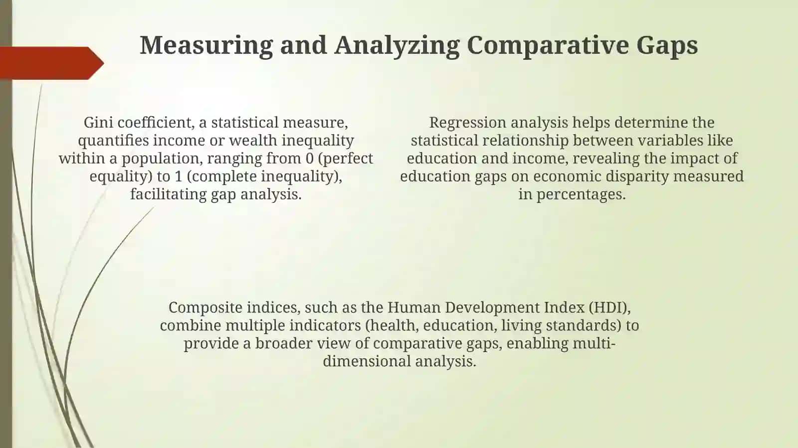 Comparative Gaps Presentation 4