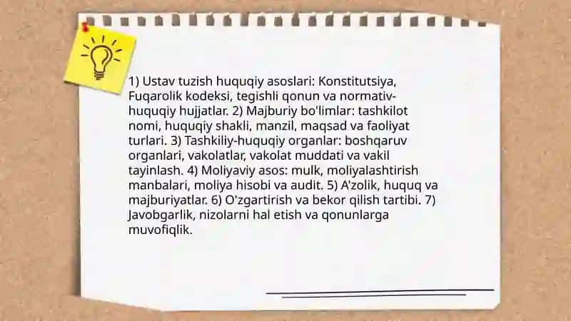 Tashkiliy hujjatlar 4