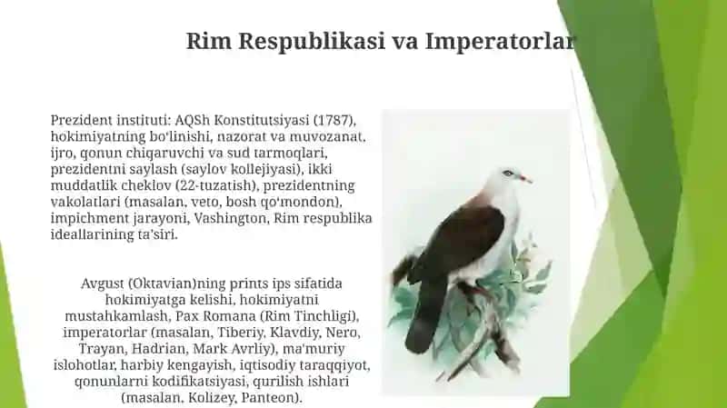 Zamonaviy Prezidentlikning Yüksalishi 4