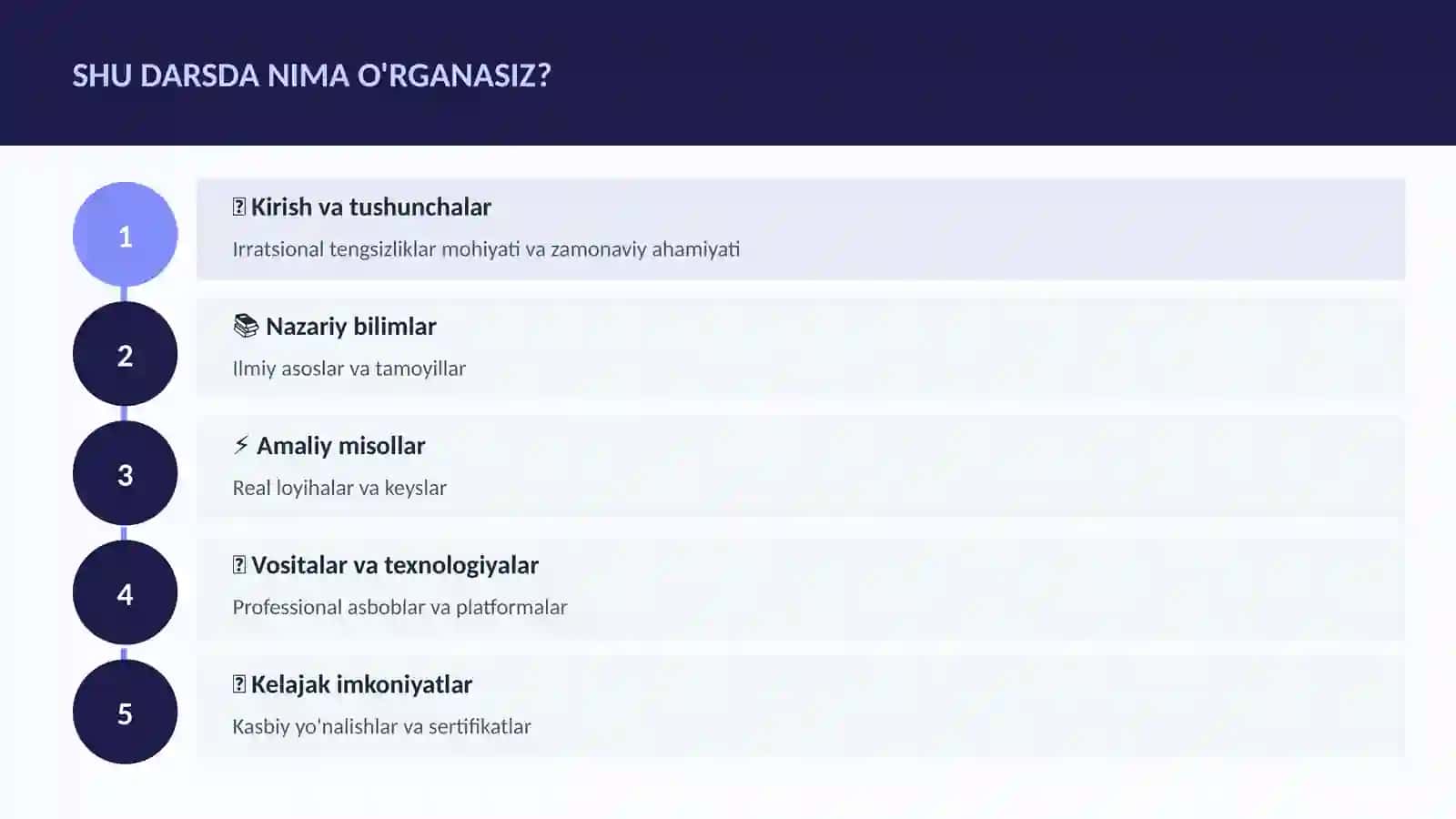 MATEMATIKA — UY VAZIFALARI 4