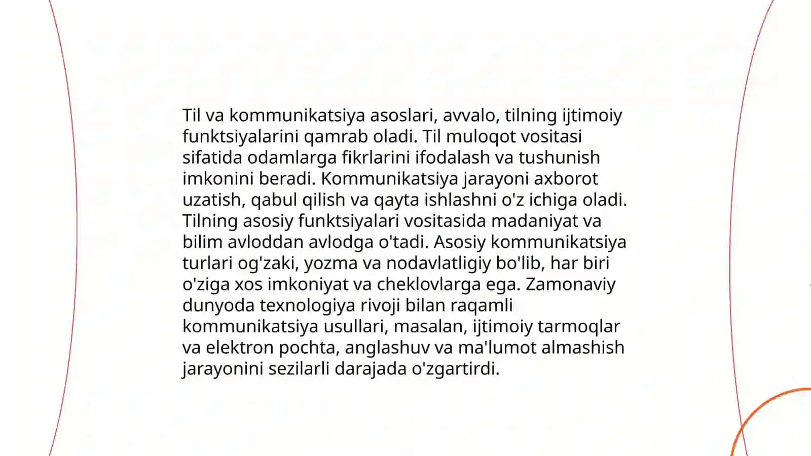 Til va nuqt markazi va unda faoliyatlarni tashkil etish taqdimoti 4