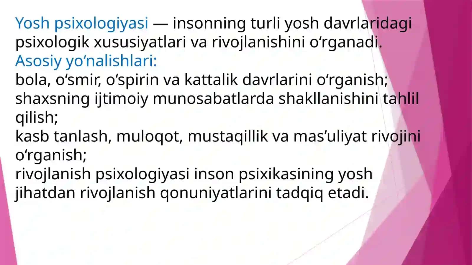 YOSH PSIXOLOGIYASI 4