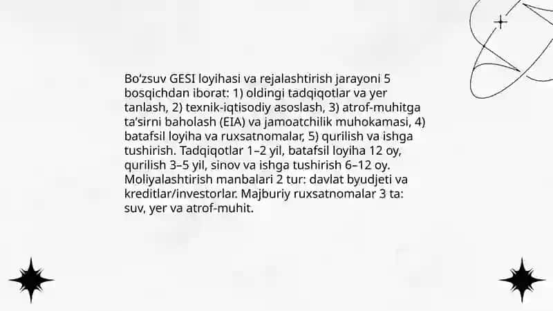 Boʻzsuv GESI 4