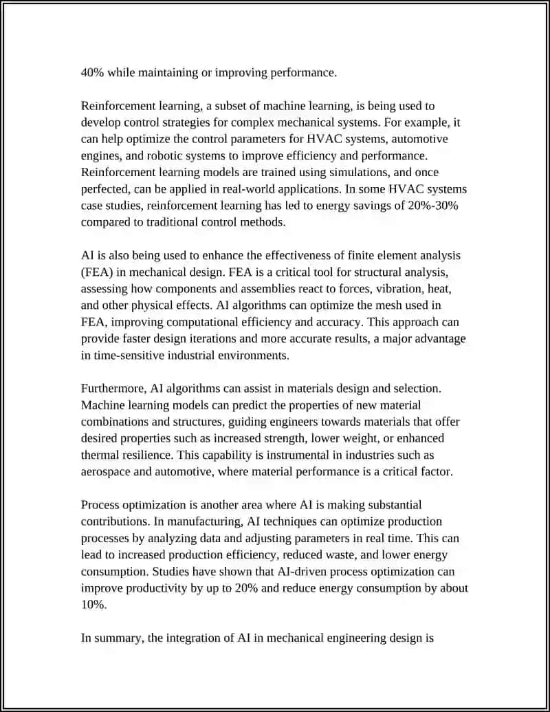 AI in Mechanical Engineering Design 4