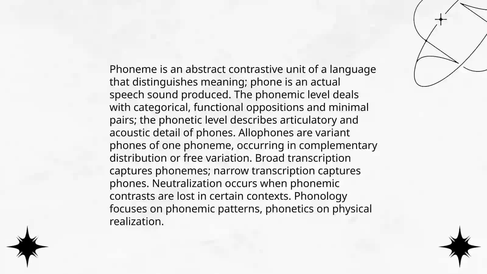 The theory of phonemes 4