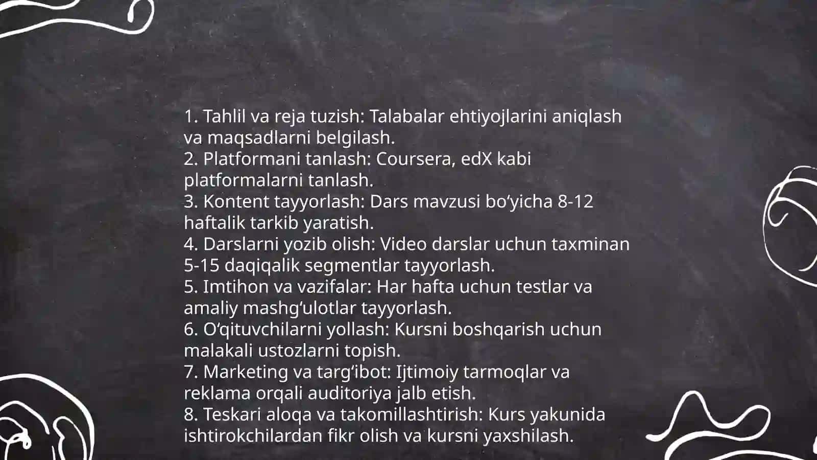 Masofaviy ta’limning afzalliklari va kamchiliklari 4