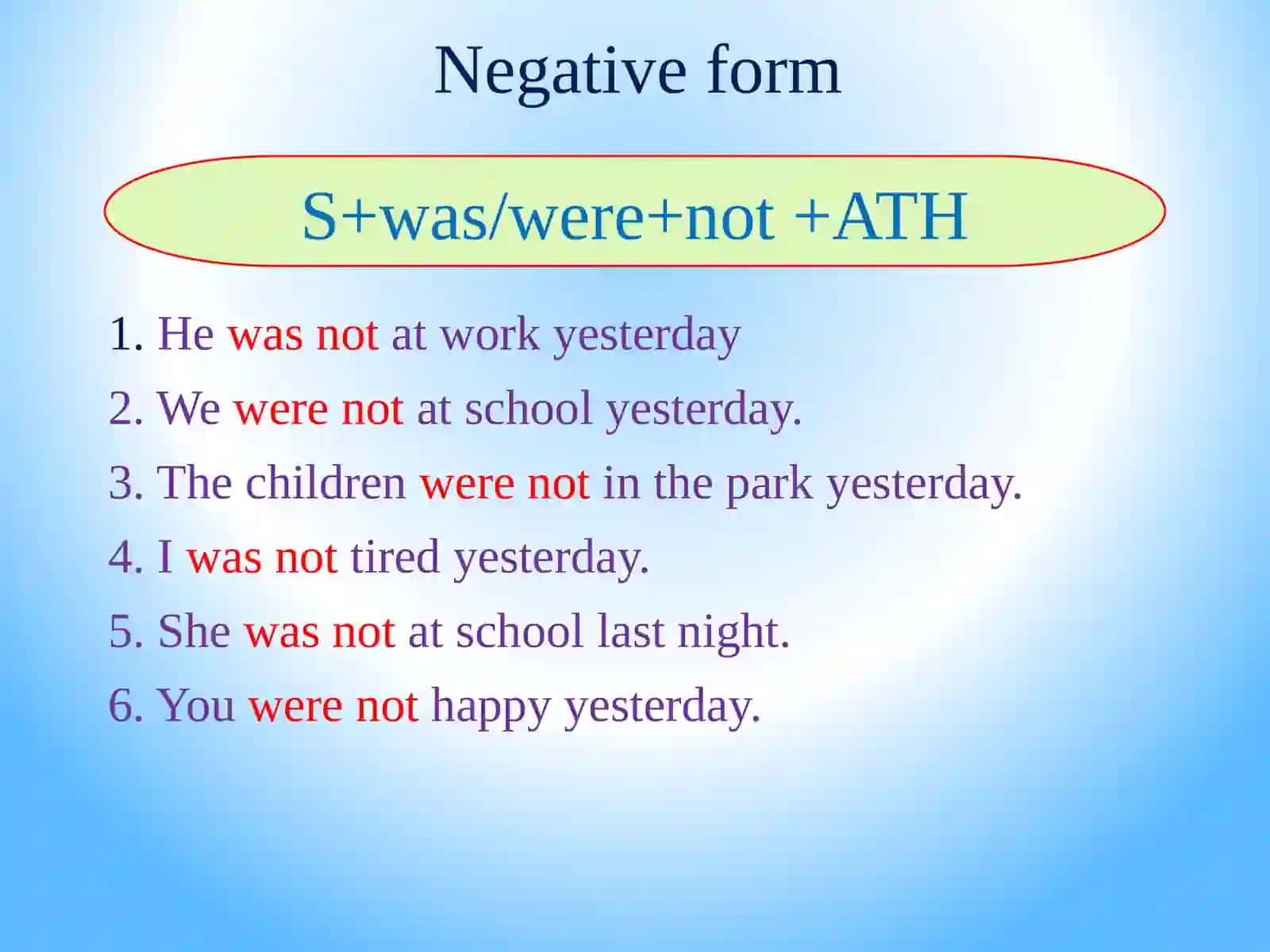 Past Simple Tense 4