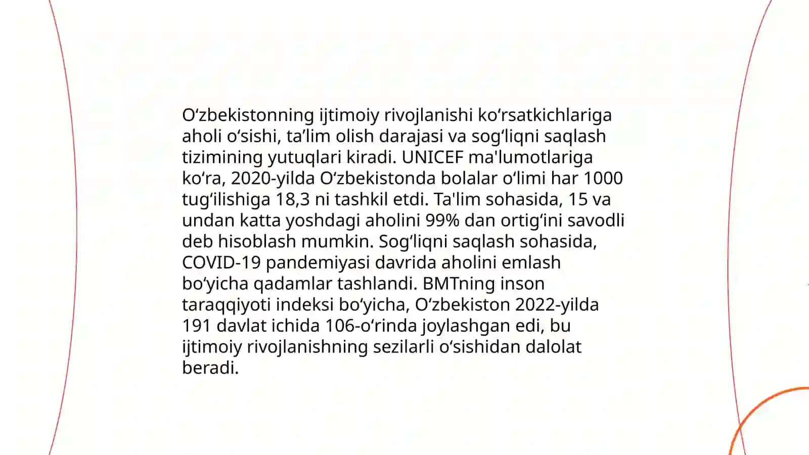 Yangi Oʻzbekiston ijtimoiy-siyosiy iqtisodiy va madaniy hayotida roʻy berayotgan oʻzgarishlarning xalqaro reyting va indekslarda aks etishi 4