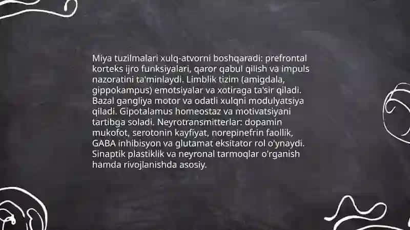 Xulq-atvorning psixo-fiziologik asosi. Ong taraqqiyoti va ongsizlik 4