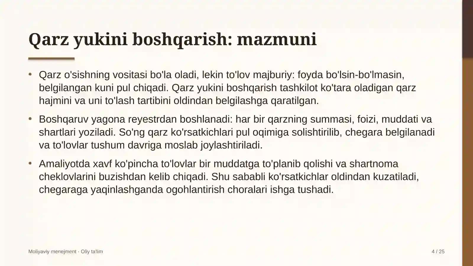 Yoshlar turizmida qarz yukini boshqarish 4