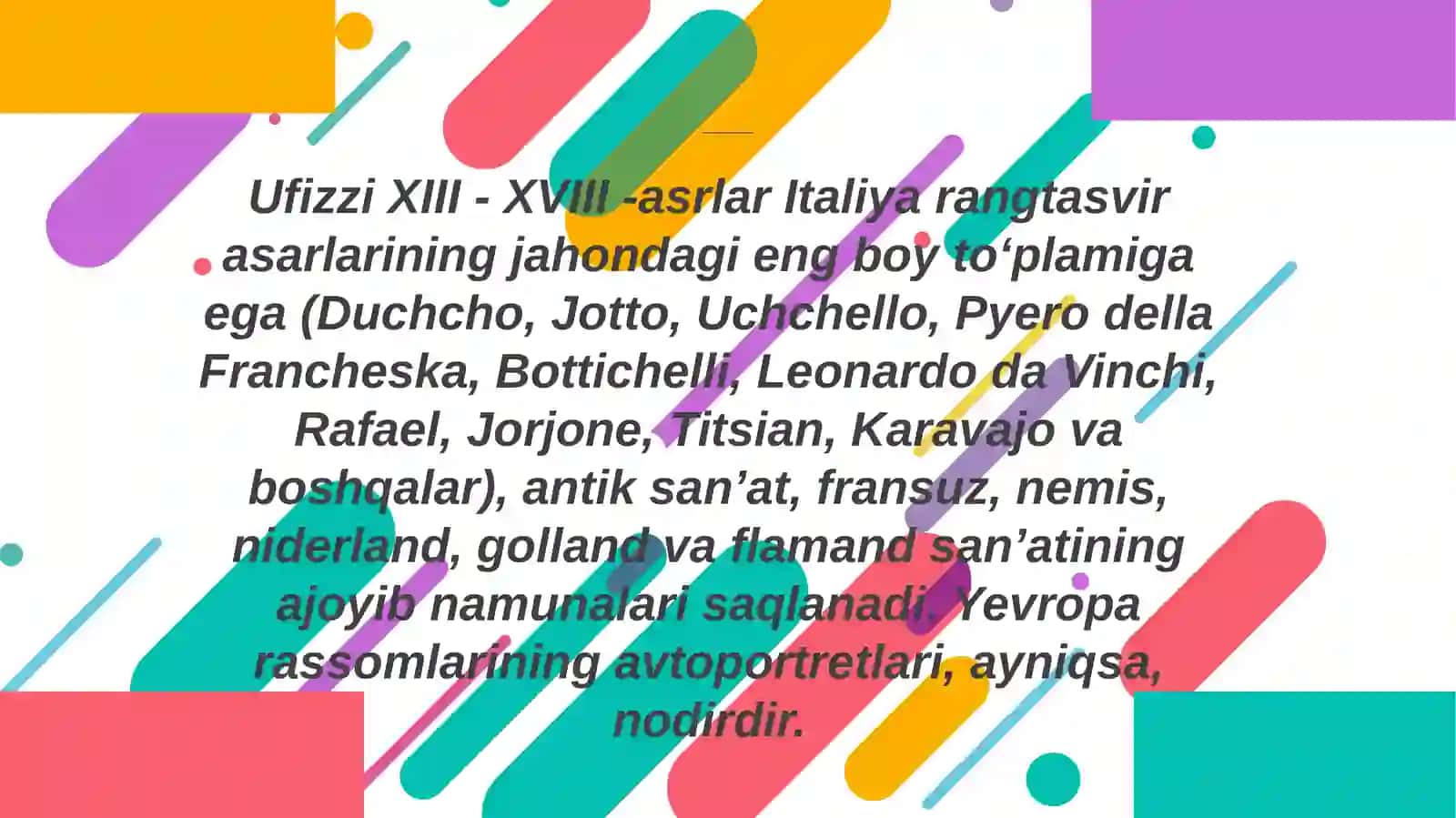 Ufizzi galereyasi 4