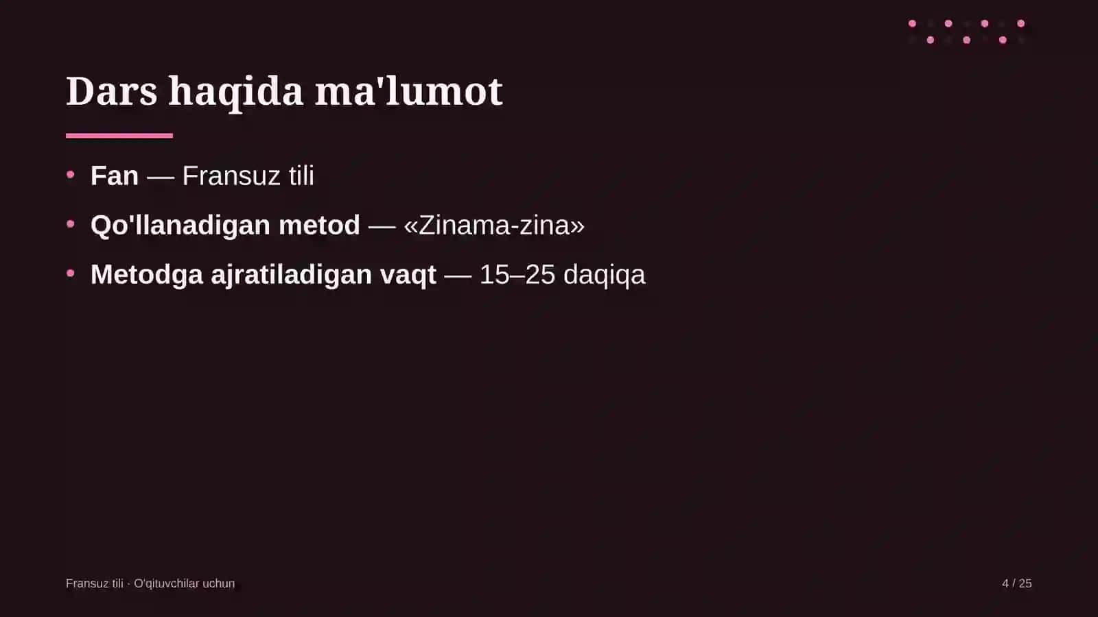 fransuz tili darslarida zinama zina metodidan foydalanish 6222 4