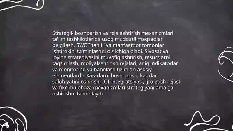 Ta'limni boshqarishning umumiy tamoyillari va mexanizmlari 4