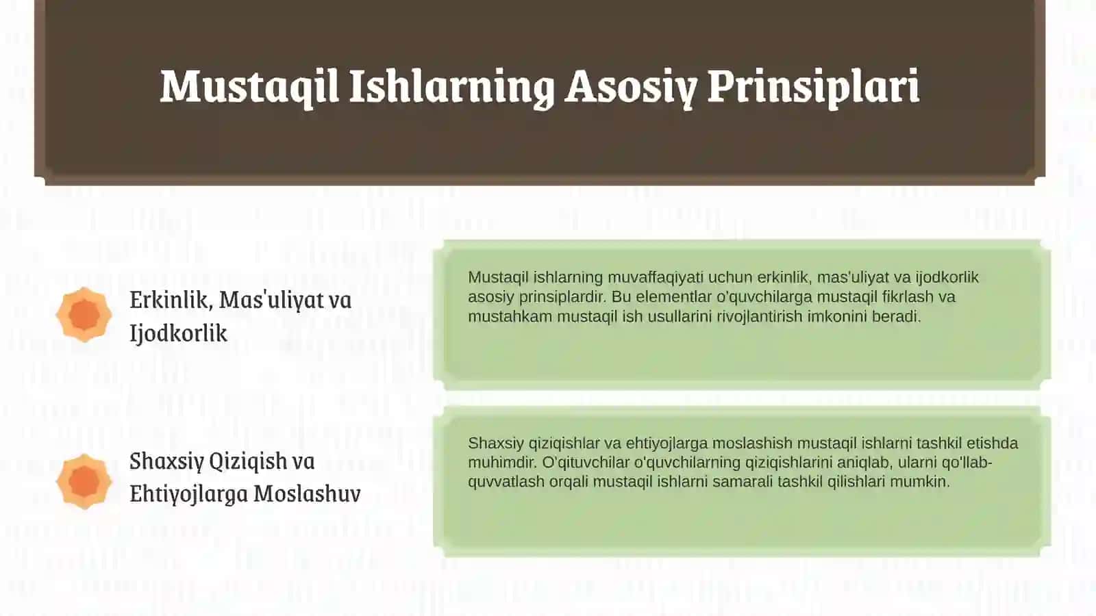 O'quvchilarning mustaqil ishlari 4