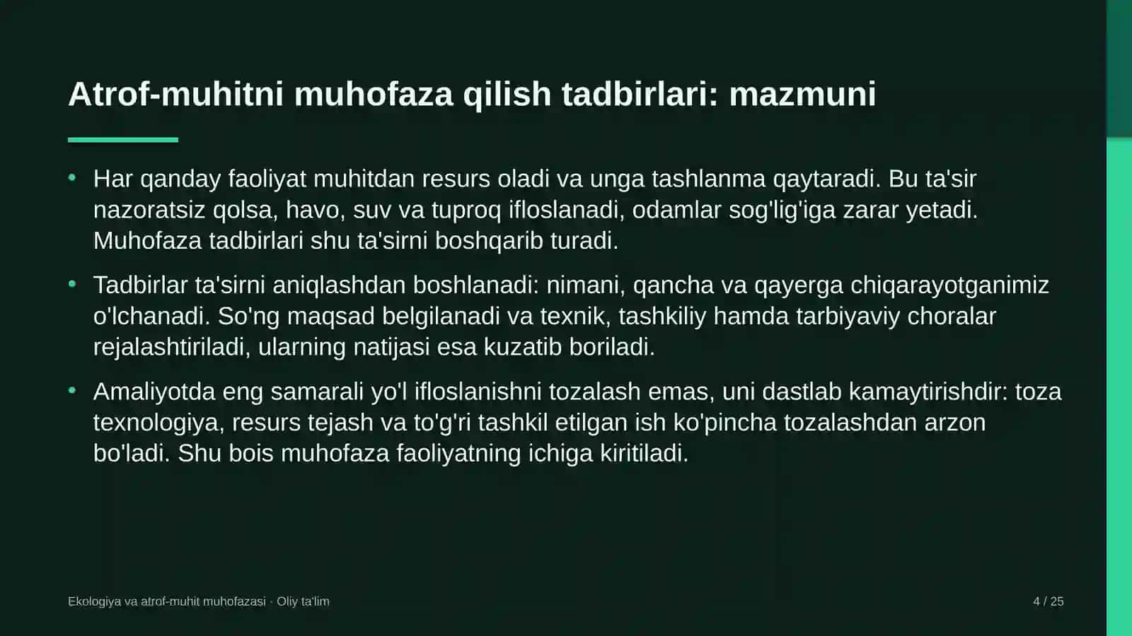 burg'ulash korxonalarida atrof muhitni muhofaza qilish tadbirlari 8728 4