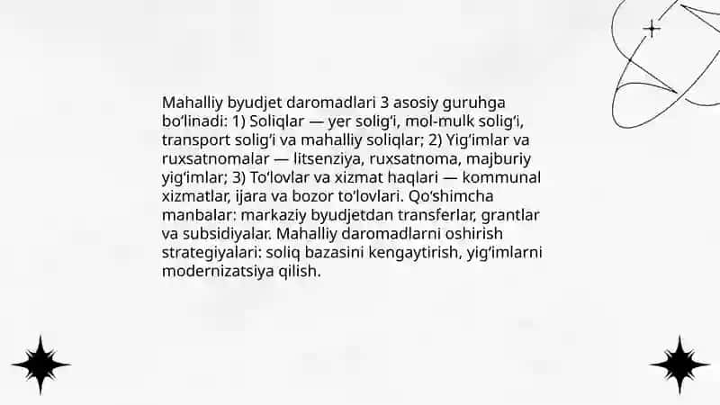 Mahalliy moliya 4