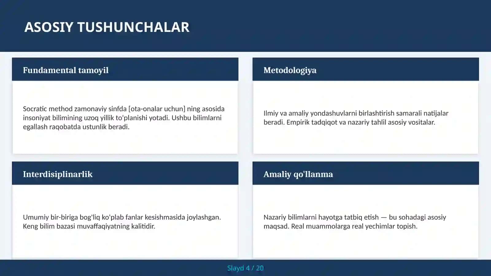 Socratic method zamonaviy sinfda [OTA-ONALAR UCHUN] 4