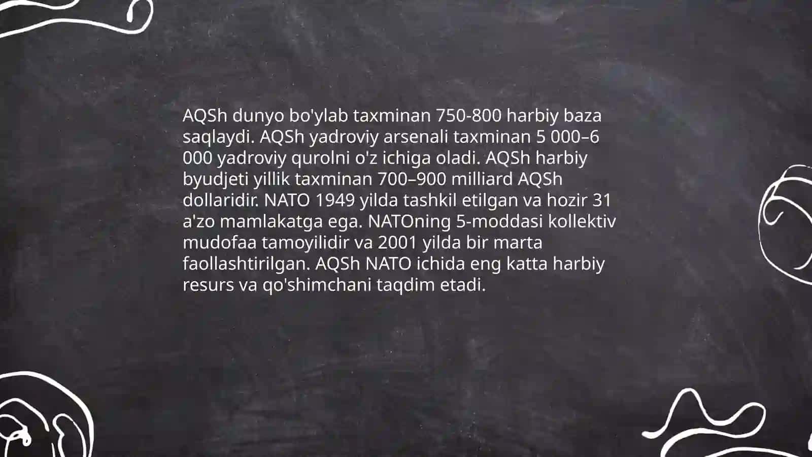 AQShning iqtisodiy qudrati va global yetakchilik 4