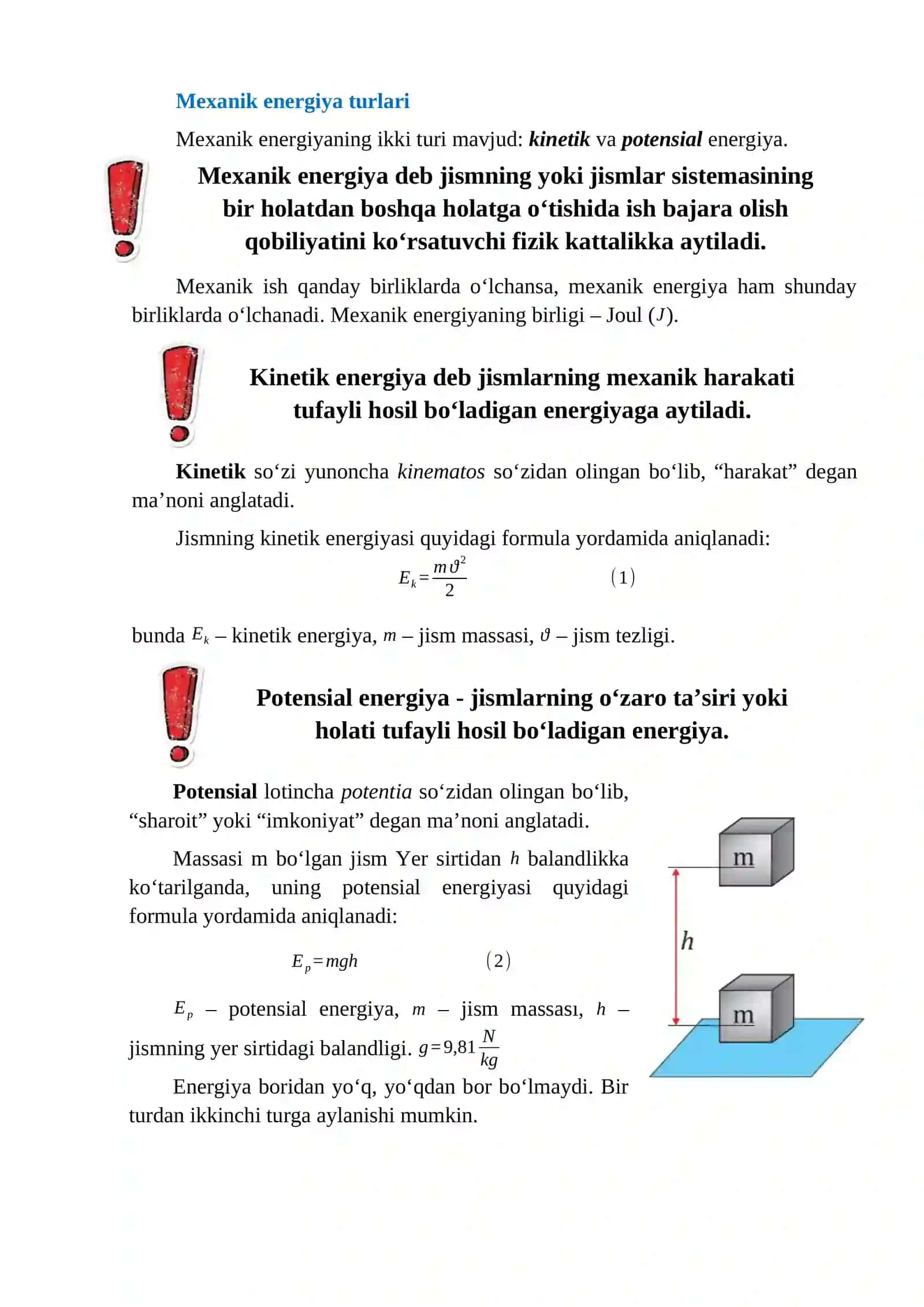 Mexanik energiya turlari_5E 4
