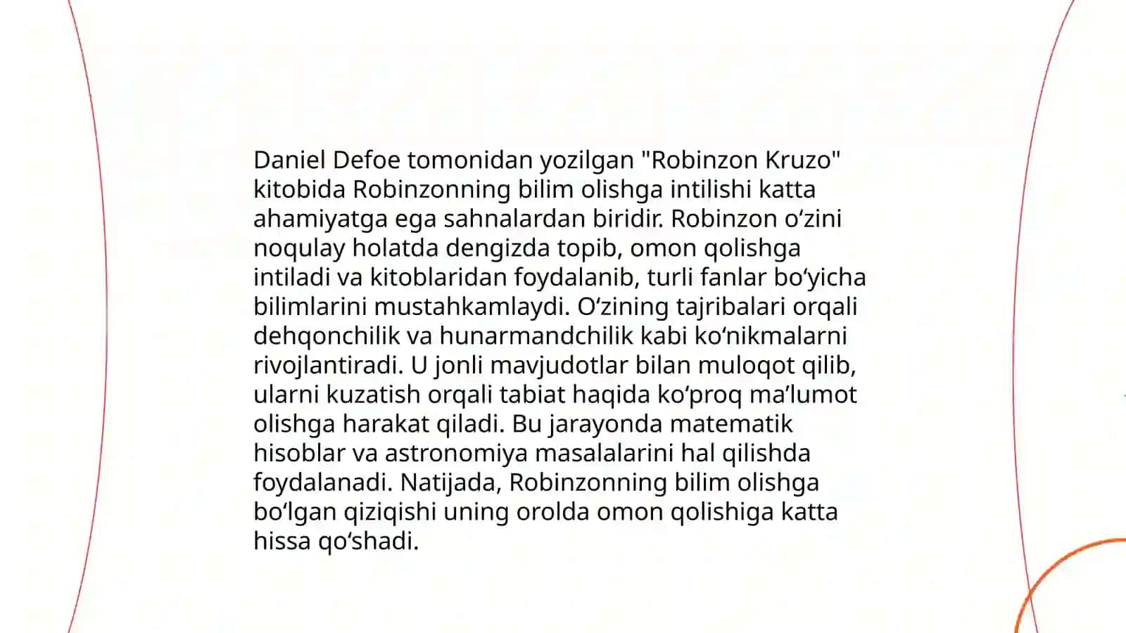 Robinzon Kruzo 4